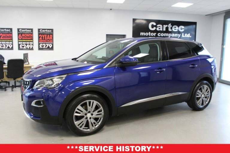 2017 Peugeot 3008 1.6 BlueHDi Allure SUV 5dr Diesel Manual Euro 6 (s/s) (120 ps) HATCHBACK Diesel...