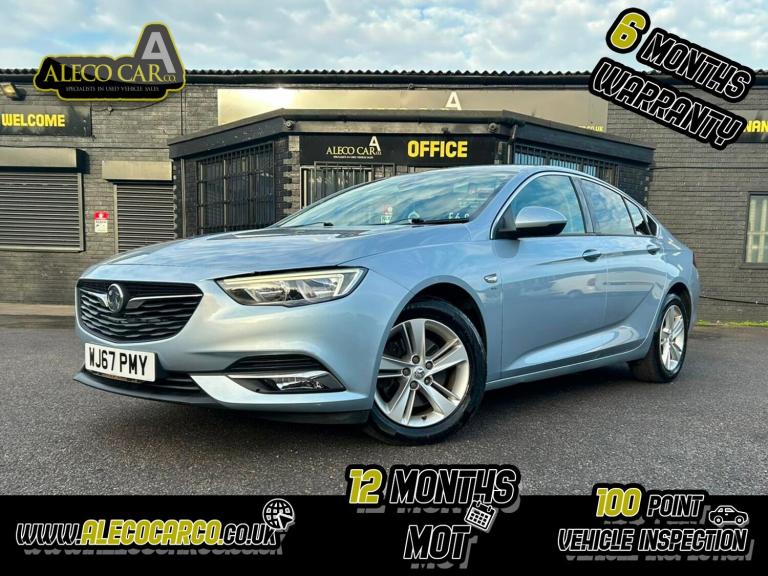 VAUXHALL INSIGNIA 2.0 Turbo D BlueInjection SRi Silver Manual Diesel 2017