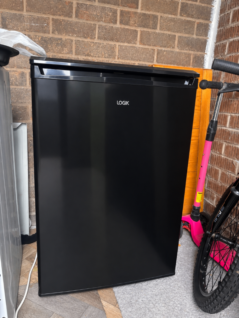 Logik Freestanding Freezer - Black, Great Condition