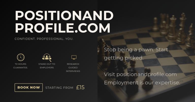Professional CV writing
