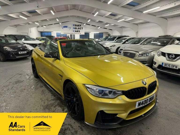 2015 BMW M4 3.0 BiTurbo DCT Euro 6 (s/s) 2dr CONVERTIBLE Petrol Automatic