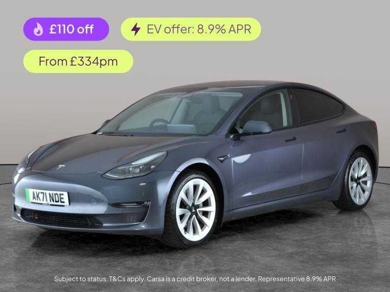2021 Tesla Model 3 (Dual Motor) Long Range Saloon 4dr Electric Auto 4WDE (346 ps) - PARK ASSIS Sa...