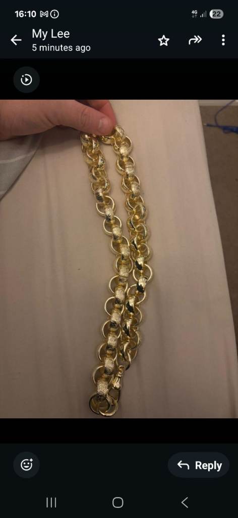 Mens Heavy Belcher Chain