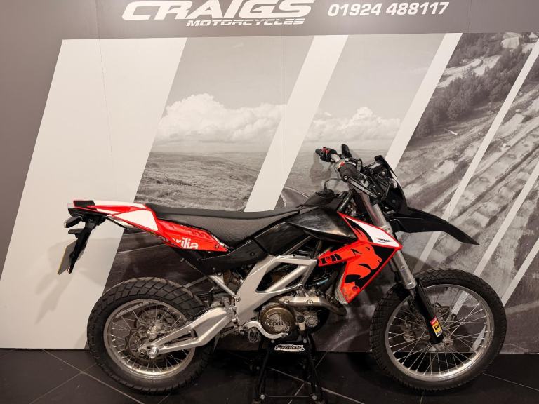 Aprilia RXV 450 2008 ROAD LEGAL ENDURO BIKE RARE MACHINE AT CRAIGS MOTORCYCLES 