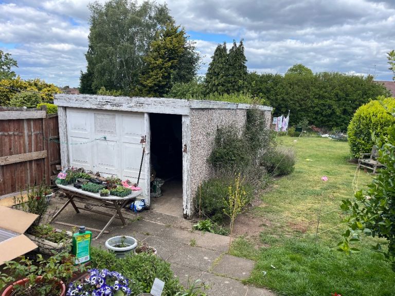 Sectional garage - free 