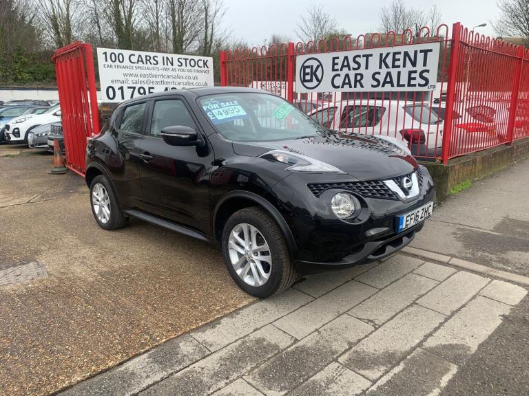 2016 Nissan Juke 1.6 Visia SUV 5dr Petrol Manual Euro 6 (94 ps) Petrol