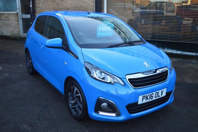 2016 Peugeot 108 1.2 PureTech Allure Hatchback 5dr Petrol Manual Euro 6 (82 ps)