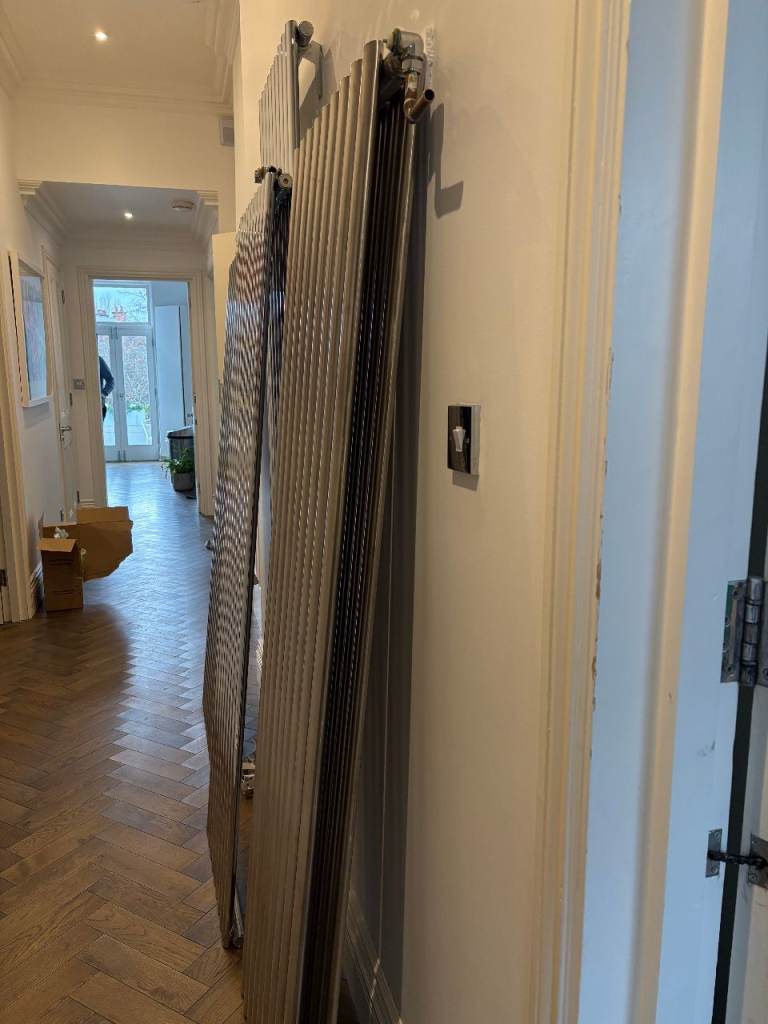 vertical radiator 1800 x 500 double chromes; two sets; excellent conditions