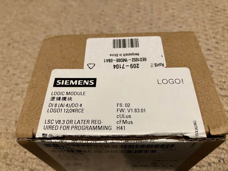 image for LOGO! 12/24RCE, Logic Module - 6ED1052-1MD08-0BA1