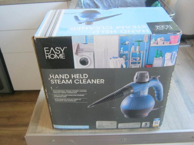 EASY HOME HAND HELD STEAM CLEANER NEW & SEALED IN BOX