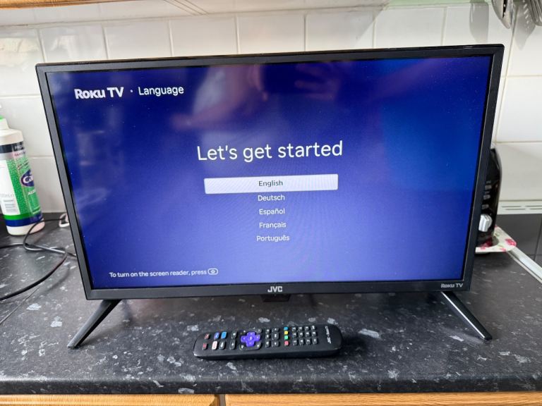 24 Inch JVC Roku Smart TV