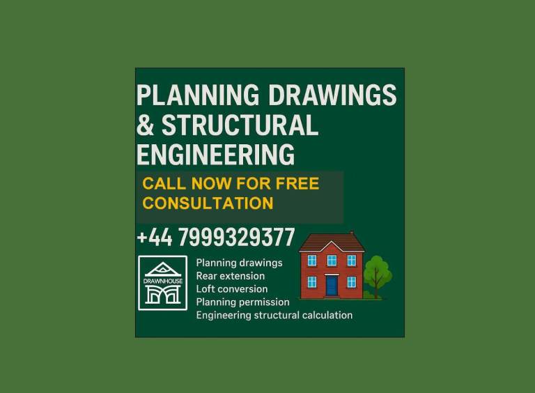 DRAWINGS FOR PLANNING, Architectural Services, Planning Permission, Rear extension, Loft conversion