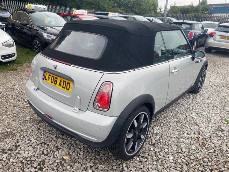 2008 MINI Convertible 1.6 One Sidewalk 2dr CONVERTIBLE PETROL Manual