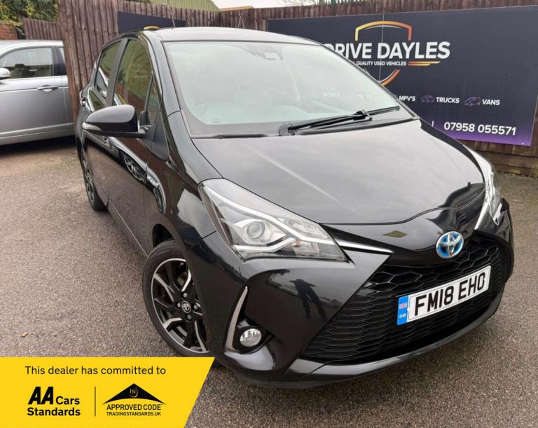 2018 Toyota Yaris 1.5 Hybrid Design 5dr CVT HATCHBACK PETROL/ELECTRIC Automatic