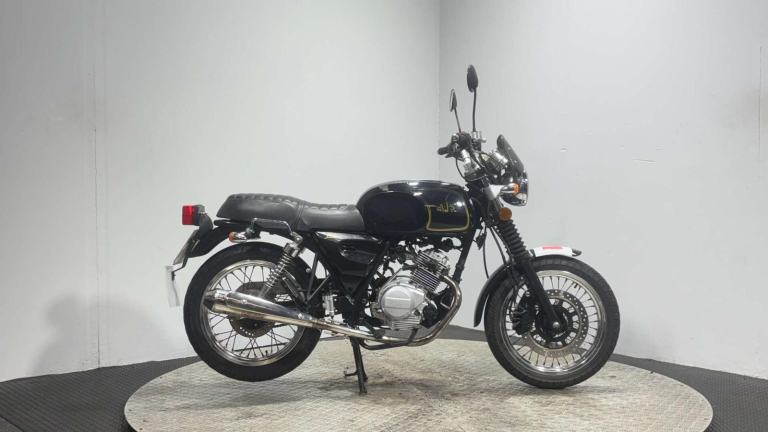 Ajs Tempest CADWELL 2019 12K RUNNING PROJECT CAFE RACER BIKE 125CC