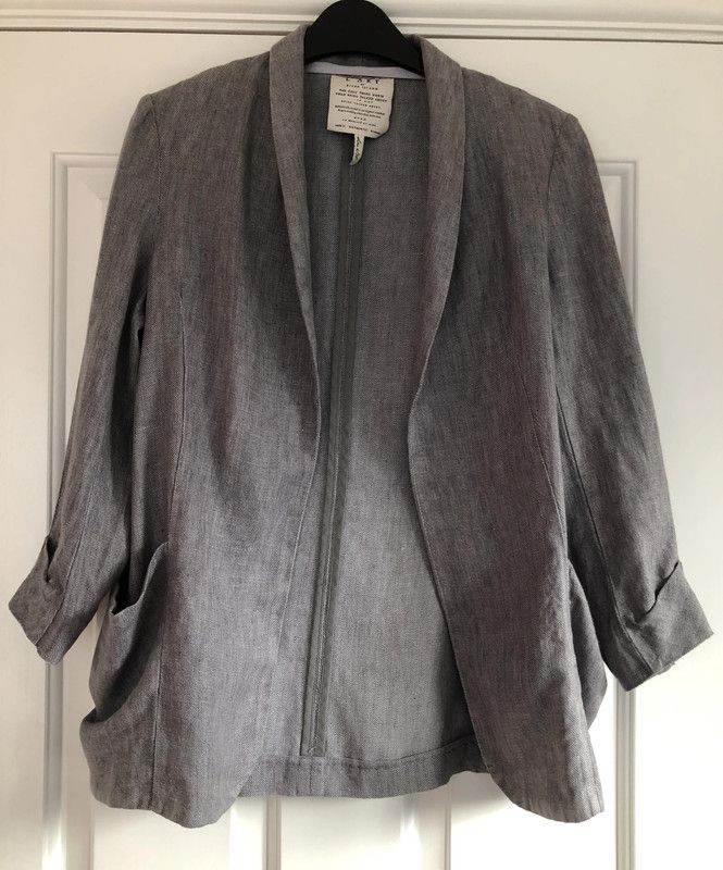 image for River Island - L'Art range - linen blazer / jacket UK 6 VGC ONO