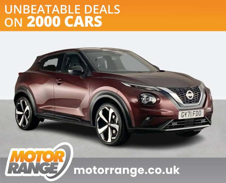 2021 Nissan Juke 1.0 DiG-T 114 Tekna 5dr Crossover/SUV PETROL Manual