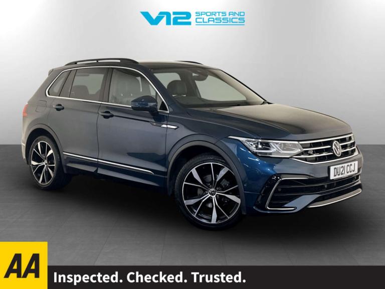 2021 Volkswagen Tiguan 1.5 TSI R-Line SUV 5dr Petrol DSG Euro 6 (s/s) (150 ps) SUV Petrol Automatic
