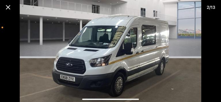 2018 68 Ford Transit welfare unit mess l3 h2 new wet belt 