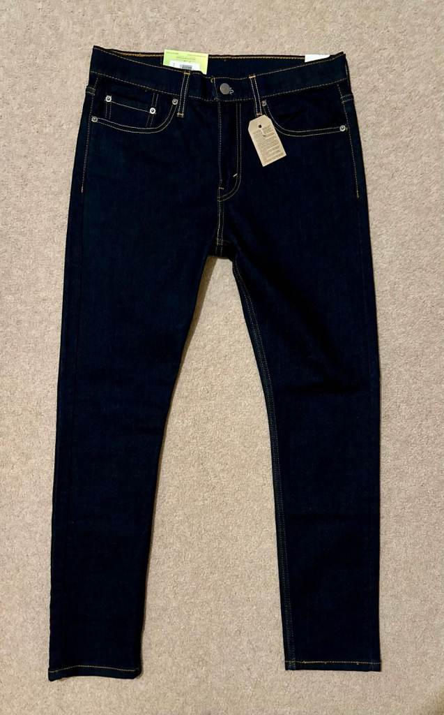 Levi 510 Skinny Dark Hollow Jeans Size 31 Waist / 30 Length - New With Tags