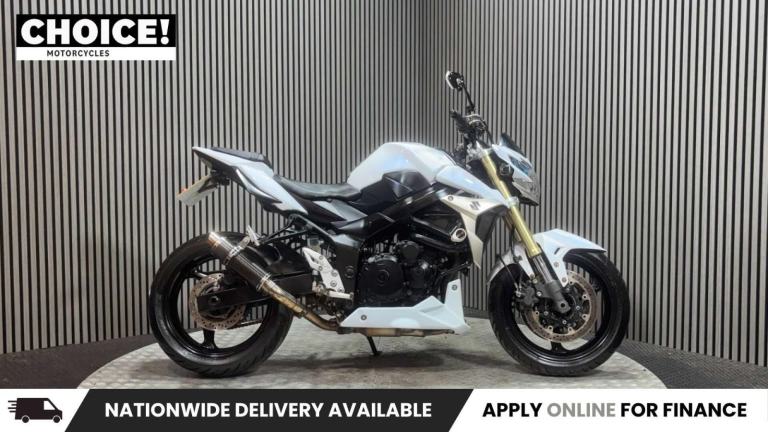 Suzuki GSR750 2011 ONLY 24K SPORTS EXHAUST LONG MOT NAKED BIKE