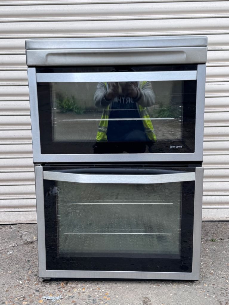 John Lewis electric cooker 60cm induction stainless steel 3 months warranty