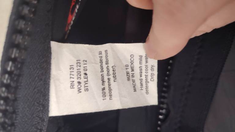 O'Neill ladies short wetsuit 