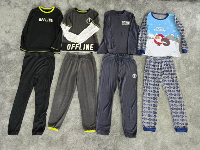BOYS PYJAMAS including CHRISTMAS PJs age 9-11. **£10 FOR ALL**