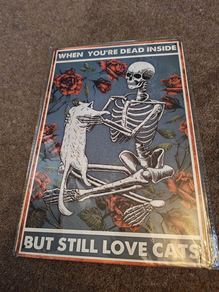 New metal sign