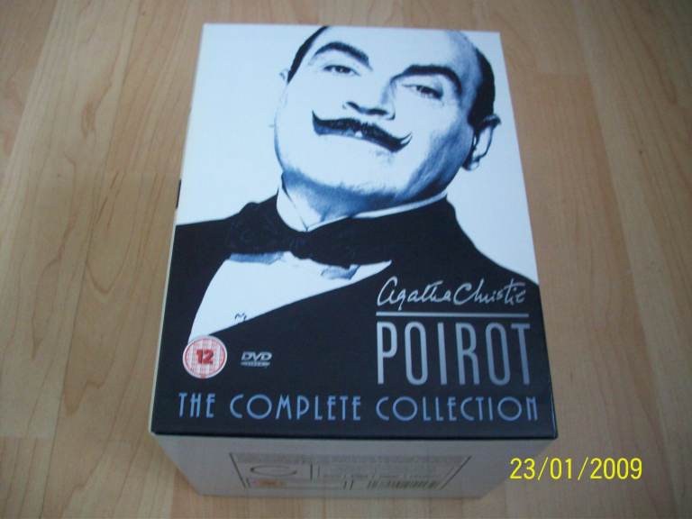 Agatha Christie Poirot The Complete Collection DVD Box Set 
