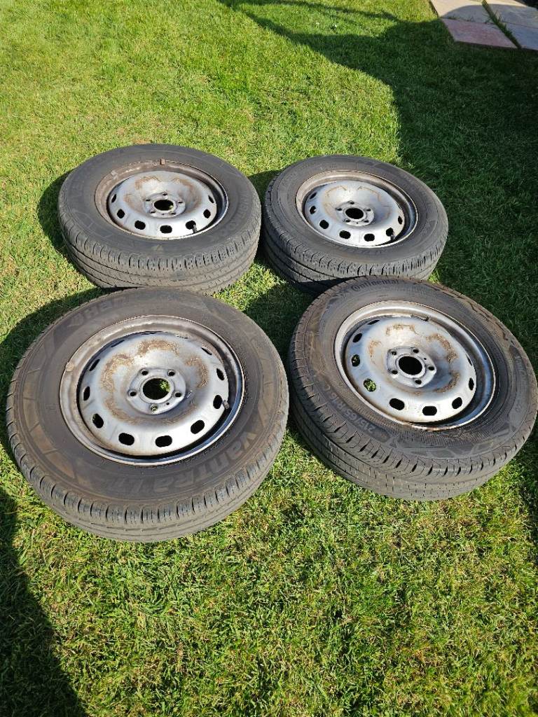 2018 Vivaro Steel Wheels * Good Tyres * Bolts & Wheel Trims