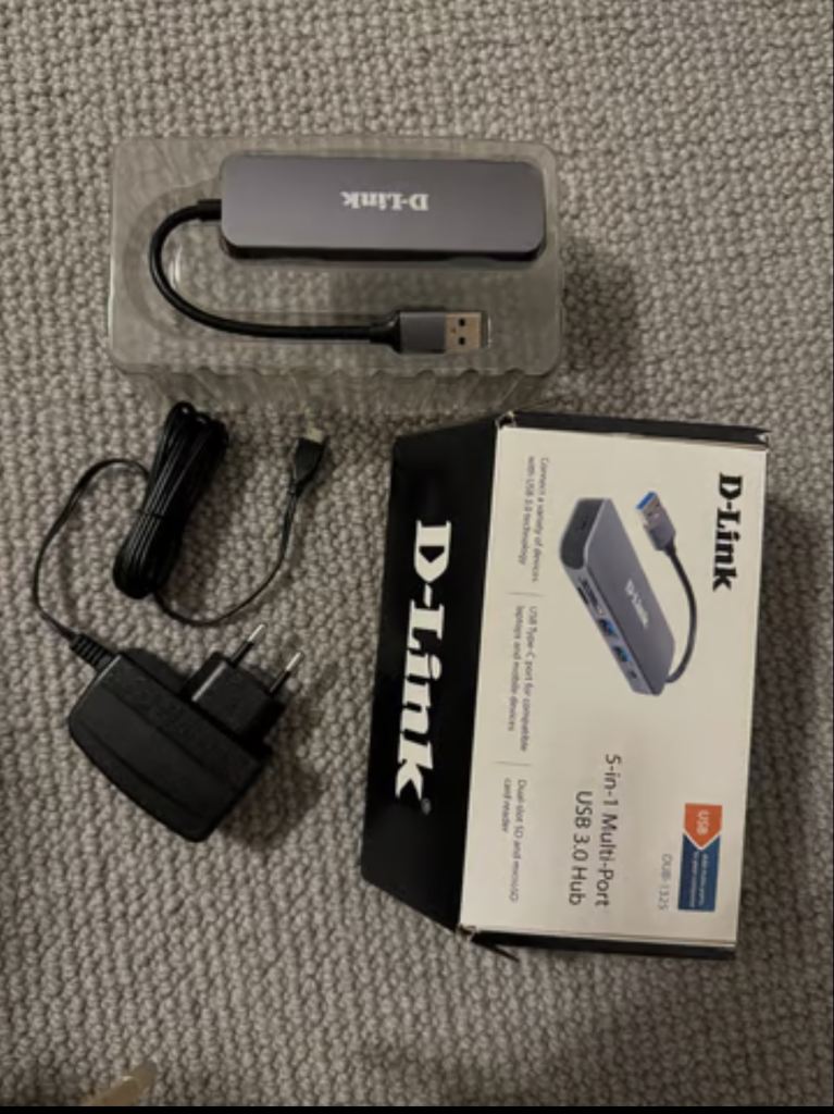D-Link 5 in 1 USB Hub