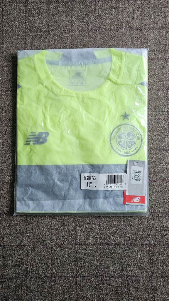 Celtic FC 2015/2016 Third Strip Long Sleeve Sponsorless