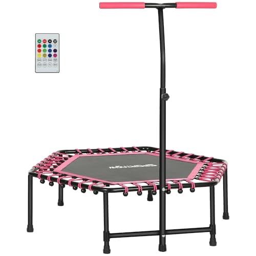 Pink 48” workout trampoline new 