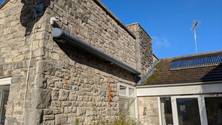 Wall Mounted Motorized Retractable Awning