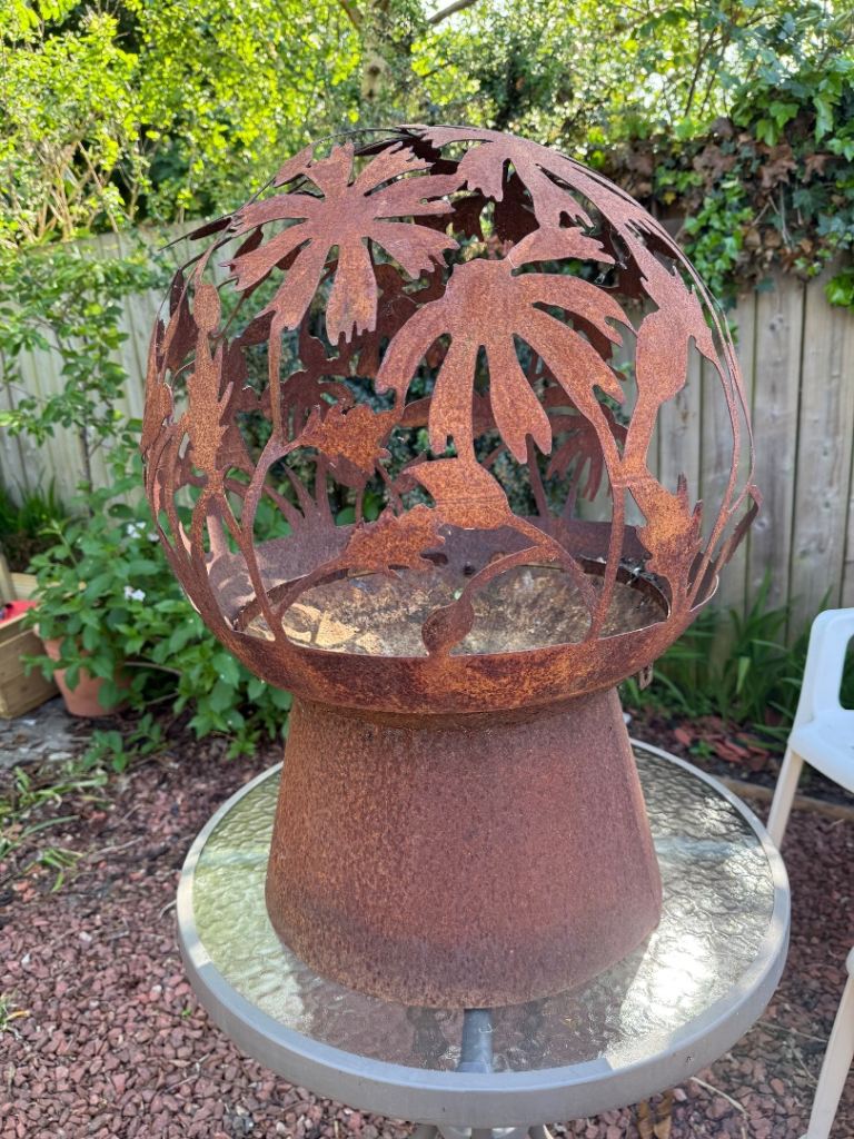 Rustic log burner