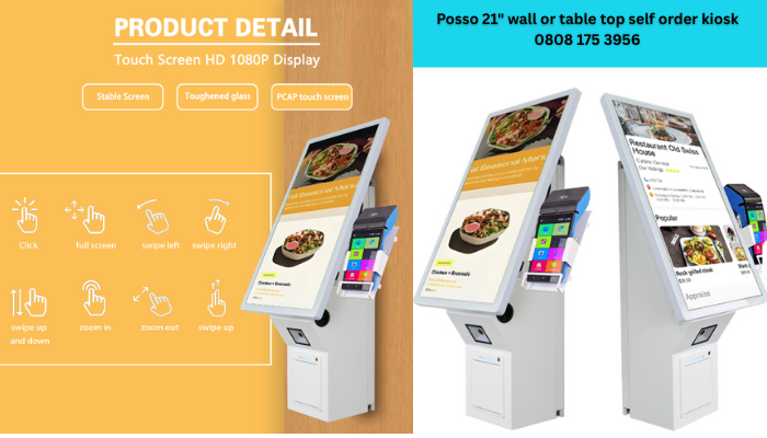 Self Order Kiosk for Restaurants & Takeaways | EPOS Till | From £699 Nationwide delivery