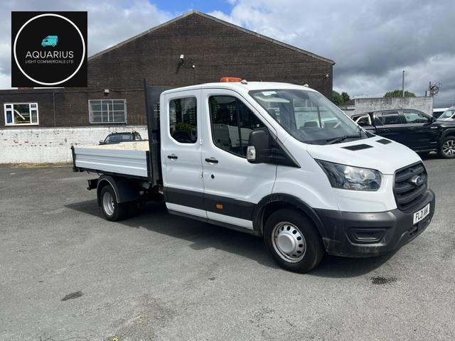 2021 Ford Transit 2.0 350 EcoBlue Leader Chassis Double Cab Tipper 4dr Diesel Manual RWD L3 E Cha...