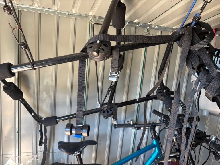 Halfords Rear High Mount Bike Carrier – Holds 3 Bikes