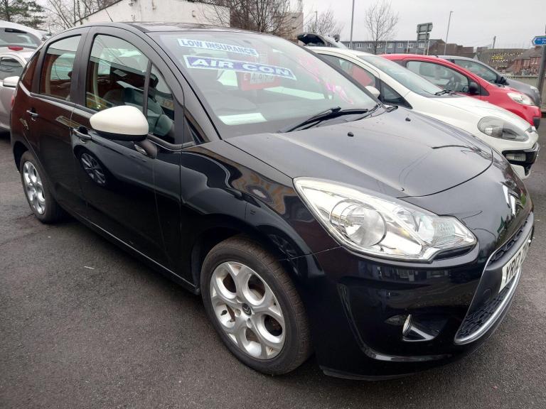 2012 Citroen C3 1.4i Black Euro 5 5dr HATCHBACK Petrol Manual