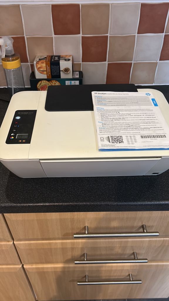 HP deskjet printer, scanner and copier