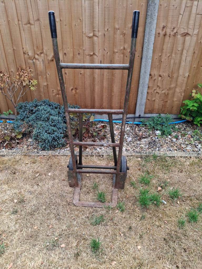 Sturdy Solis Metal Sack Truck - Fair Condition