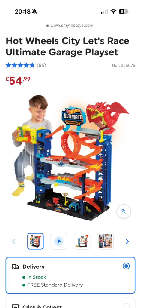Hot Wheels City Let's Race Ultimate Garage Playset
