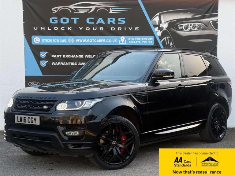 2016 Land Rover Range Rover Sport 3.0 SDV6 [306] Autobiography Dynamic 5dr Auto ESTATE DIESEL Aut...