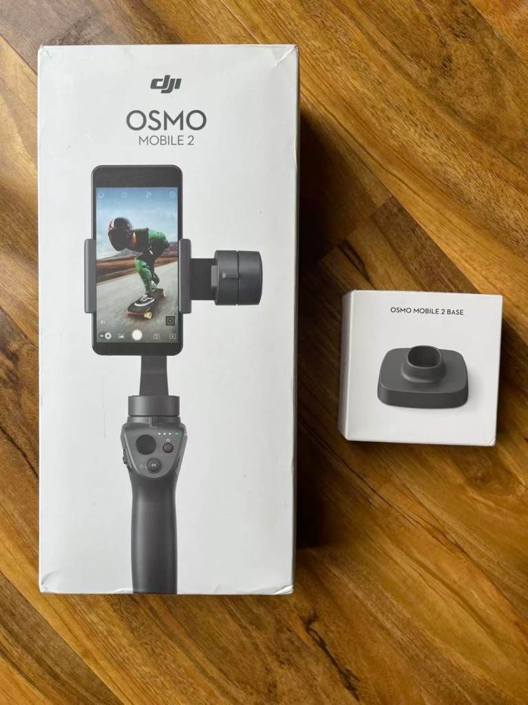Brand New DJI Osmo Mobile 2 – Unused – Boxed with Base