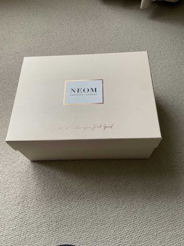 NEOM well-being pod and bedtime essential set