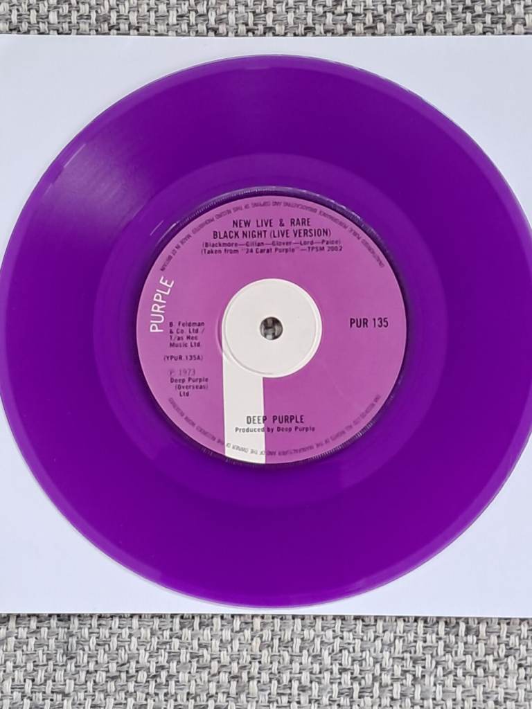 DEEP PURPLE - TWO LIVE AND RARE SINGLES