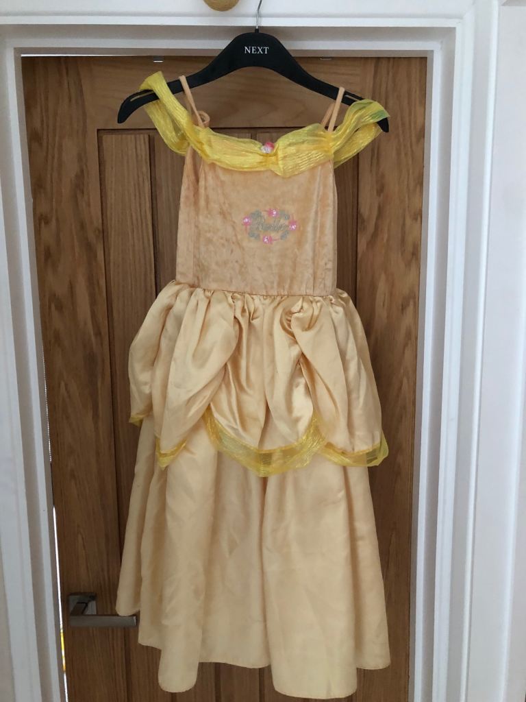 Belle dressing up set with shoes and tiara  Age 6-8yrs - ideal Christmas gift 