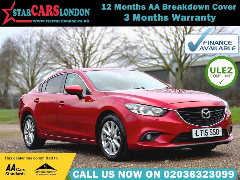 2015 Mazda Mazda6 2.2 SKYACTIV-D SE-L Nav Auto Euro 6 (s/s) 4dr SALOON Diesel Automatic