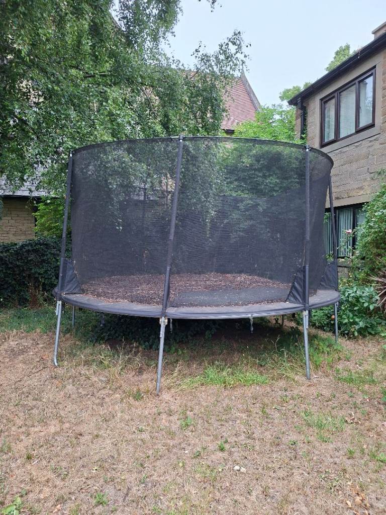 **Free** Plum 14ft trampoline and enclosure